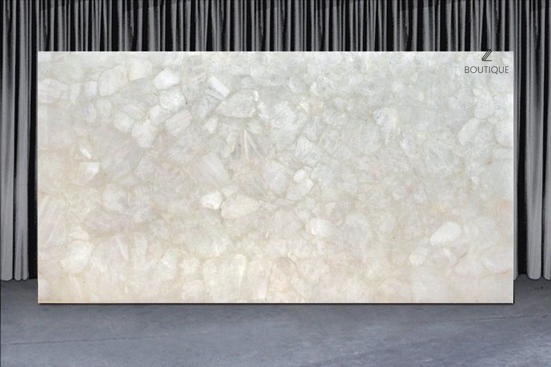 Classic White Quartz Precious Stone