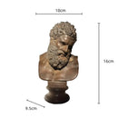 GobekUsa Art Sculpture Hercules Abstract Character Figurine Home Decor Ornament