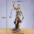 GobekUsa Justice Goddess Resin Sculpture - Room Aesthetic Decor