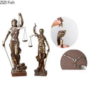 GobekUsa Justice Goddess Resin Sculpture - Room Aesthetic Decor
