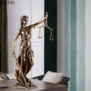GobekUsa Justice Goddess Resin Sculpture - Room Aesthetic Decor