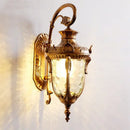 GobekUsa Bronze LED Outdoor Wall Lamp Classical Retro Sconces for Home Aisle