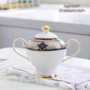 GobekUsa Bone China Sugar Bowl & Creamer Set