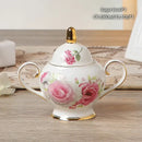 GobekUsa Bone China Sugar Bowl & Creamer Set