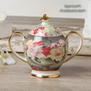 GobekUsa Bone China Sugar Bowl & Creamer Set