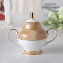 GobekUsa Bone China Sugar Bowl & Creamer Set