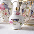 GobekUsa Bone China Sugar Bowl & Creamer Set
