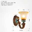 Classical resin chandelier bronze & turquoise living room light by Decorbites