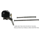Classical Stainless Bell Cycling Horns Bike Handlebar Bell Horn Crisp Sound Horn Safety Bicycle Bell With Mounting Lock Plates Bike Bell Classic Bicycle Bell For Bike Ring Bell With Loud Sound Bells For Road Mountain Bike Handlebars Adults