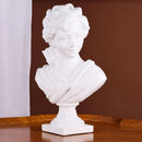 GobekUsa 12.2" Cupid Statue Plaster Sculpture for Painting Practice and Home Decor