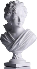 GobekUsa 12.2" Cupid Statue Plaster Sculpture for Painting Practice and Home Decor
