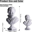 GobekUsa 12.2" Cupid Statue Plaster Sculpture for Painting Practice and Home Decor