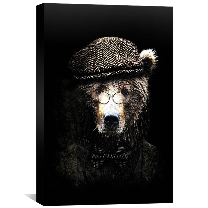 Classy Bear Canvas