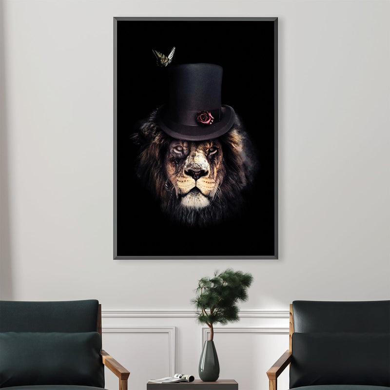 Classy Lion Canvas