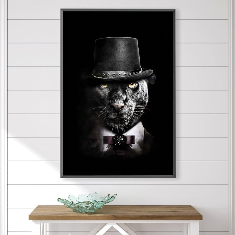 Classy Panther Canvas