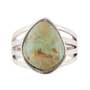 Classy Sterling Silver Blue Turquoise Ring
