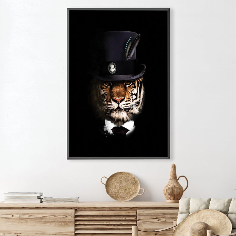 Classy Tiger Canvas