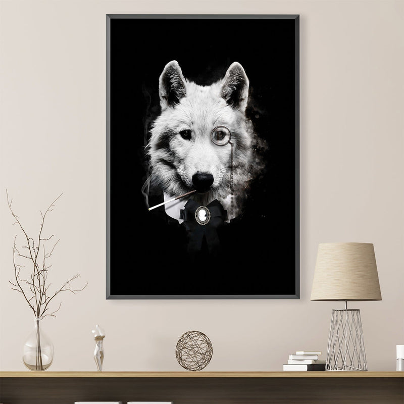 Classy Wolf Canvas