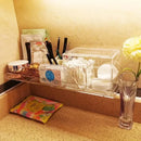 GobekUsa Clear Acrylic Wall Shelf Organizer, 20-50cm
