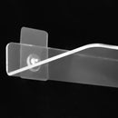 GobekUsa Clear Acrylic Wall Shelf Organizer, 20-50cm