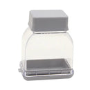 Clear and gray garlic grinding grater cutter kitchen tool by Decorbites