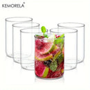 GobekUsa BPA-Free Borosilicate Drinking Glasses Set - Set of 6/4 | Heat Resistant and Dishwasher Safe