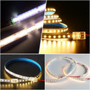 Clear cob led strip connectors 2-pin l-shape kitchen clips by Decorbites