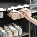 GobekUsa Drawer Closet Organizer for Underwear, Socks, Bras - Household Wardrobe Storage Box