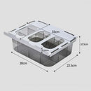 GobekUsa Drawer Closet Organizer for Underwear, Socks, Bras - Household Wardrobe Storage Box