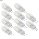 Clear glass 10pcs 2w led g4 bulbs for kitchen chandeliers by Decorbites