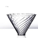 Clear glass barista kettle pot pour over coffee set kitchen by Decorbites