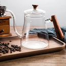 GobekUsa Glass Coffee Pot Hand Drip Kettle Accessories