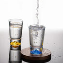 GobekUsa Clear Glass Liquor Cup Set 2oz Chinese Spirit Drinking Glasses with Graduated Line