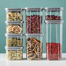 Clear hermetic food storage containers kitchen preservation box by Decorbites