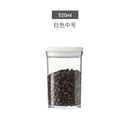 Clear hermetic kitchen organizer for food containers and oils by Decorbites
