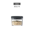 Clear hermetic kitchen organizer for food containers and oils by Decorbites