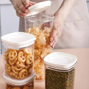 Clear hermetic kitchen organizer for food containers and oils by Decorbites
