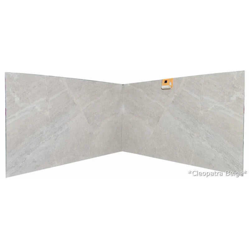 Cleopatra Beige Bookmatching Polished Marble Slab