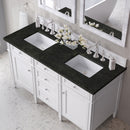 James Martin Brittany 60" Double Bathroom Vanity, Bright White