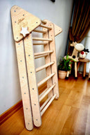 Climbing Triangle with Ramp | Foldable Montessori Climbing Set