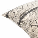 Calliope Monochrome Patterned Throw Pillow