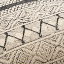 Calliope Monochrome Patterned Throw Pillow