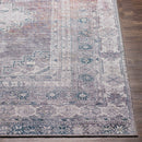 Baltinglass Brown Washable Area Rug