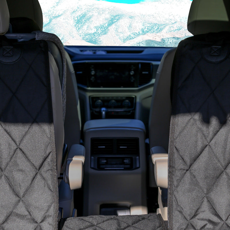 WATERPROOF SUV Cargo Liner for fold down 60/40 divided seats with pass-through option