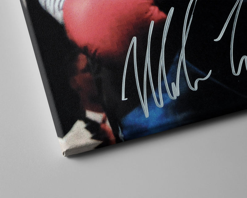 Mike Tyson Autographed Poster Boxing Hand Made Posters Canvas Print Wall Art Home Decor