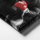 Mike Tyson vs Muhammad Ali Canvas Art – Boxing Legends Wall Decor