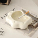 Cloud cat paw porcelain ashtray living room ceramic gift by Decorbites
