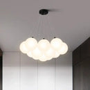 GobekUsa Glass Ball LED Pendant Lights for Teen Room Decor