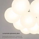 GobekUsa Glass Ball LED Pendant Lights for Teen Room Decor