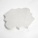 Cloud White Glossy San Felipe Ceramic Tiles 6x7 3/8